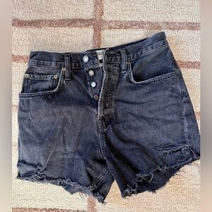 AGolde Denim Shorts- Charcoal- Size 27
